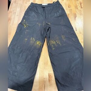 REMAIN BIRGER CHRISTENSEN Black Leather Trousers